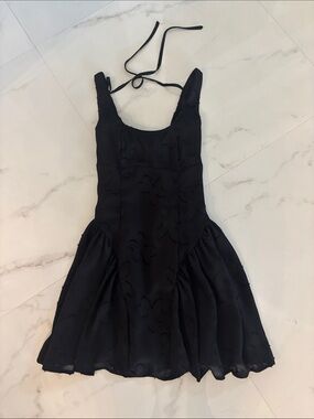 Peppermayo black mini dress